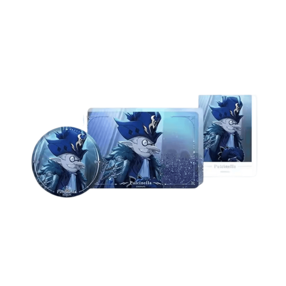 Anime Genshin Impact Pulcinella Card Set