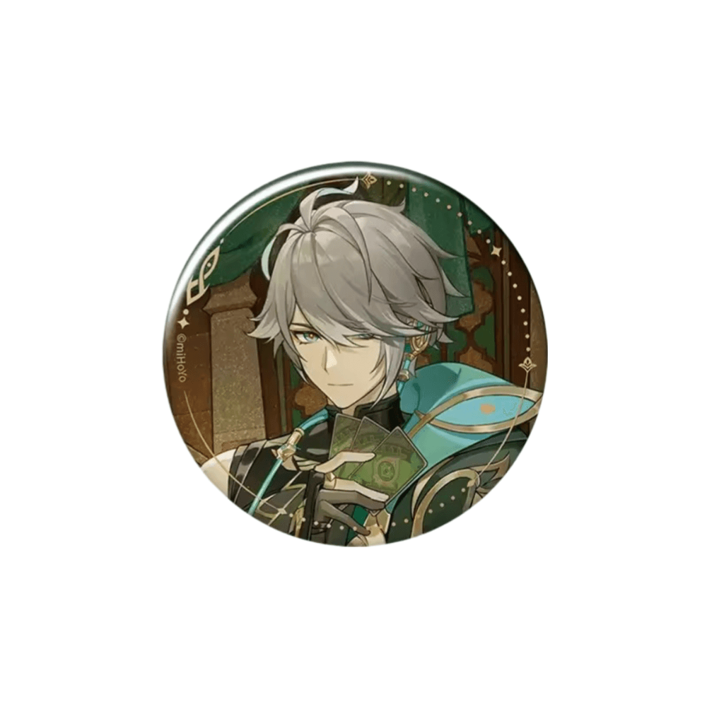 Anime Genshin Impact Alhaitham Tinplate Badge