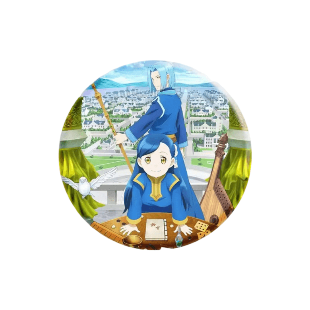 Ascendance Of A Bookworm Anime Myne And Ferdinand Badge