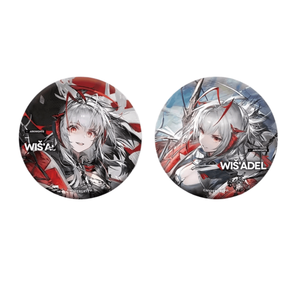 Anime Arknights Wisadel Badge Set