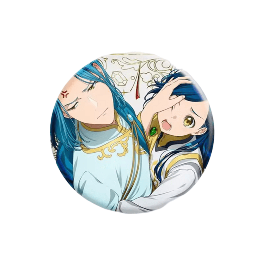 Ascendance Of A Bookworm Ferdinand With Rozemyne Anime Badge