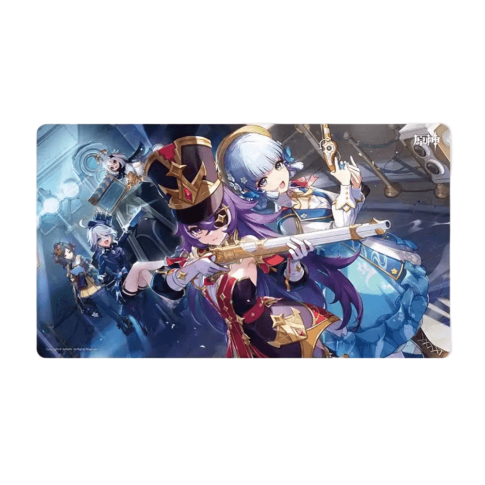 Genshin Impact Anime Character Rubber Mouse Pad