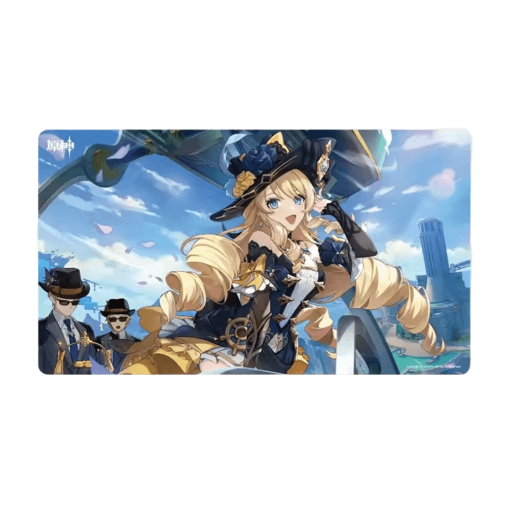 Anime Genshin Impact Roses And Muskets Mouse Pad
