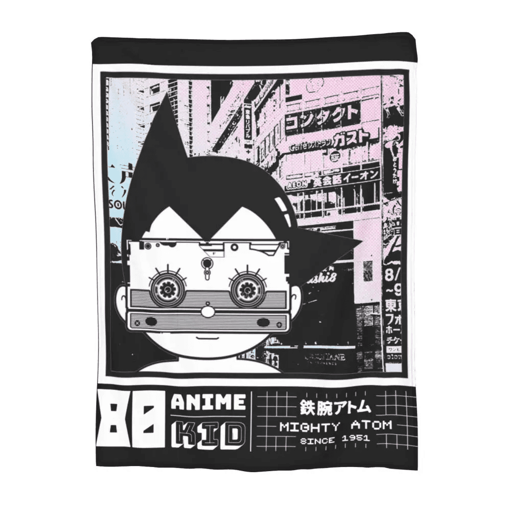 Anime Astro Boy Mighty Atom Blanket