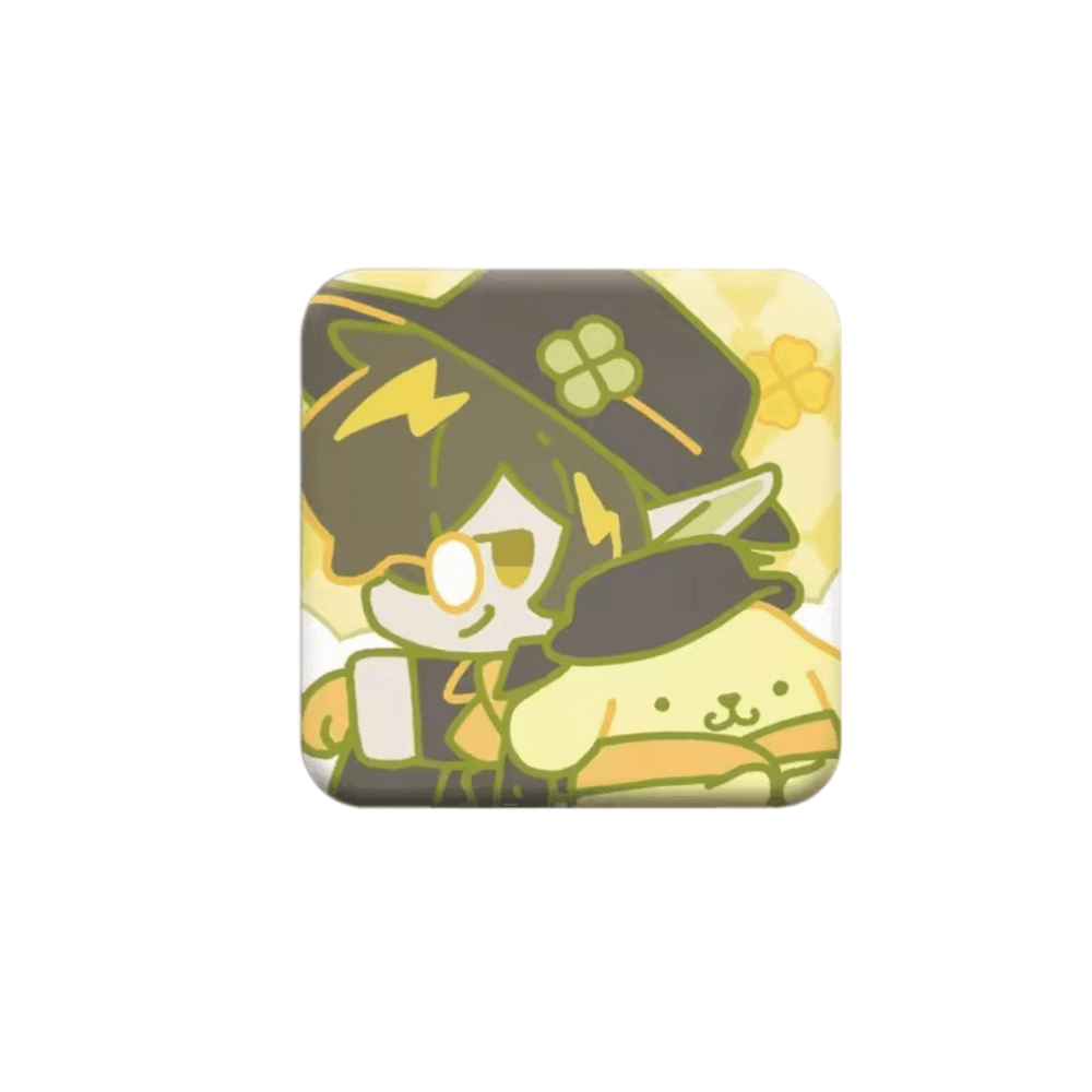 Anime Arknights Lee And Pompompurin Badge