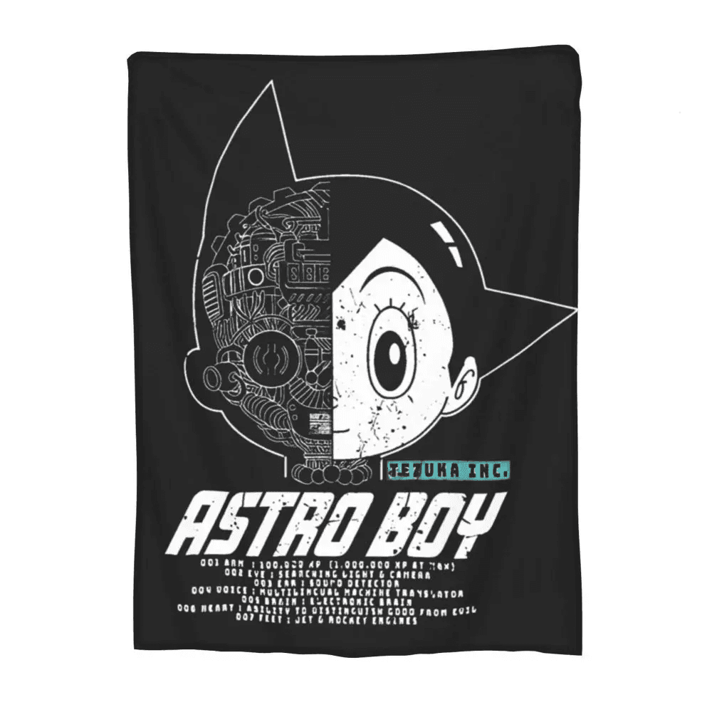 Astro Boy Mighty Atom Anime Blanket