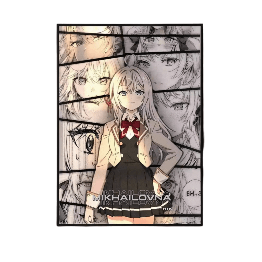 Alya Sometimes Hides Her Feelings In Russian Alisa Mikhailovna Kujou Anime Poster Wall Art