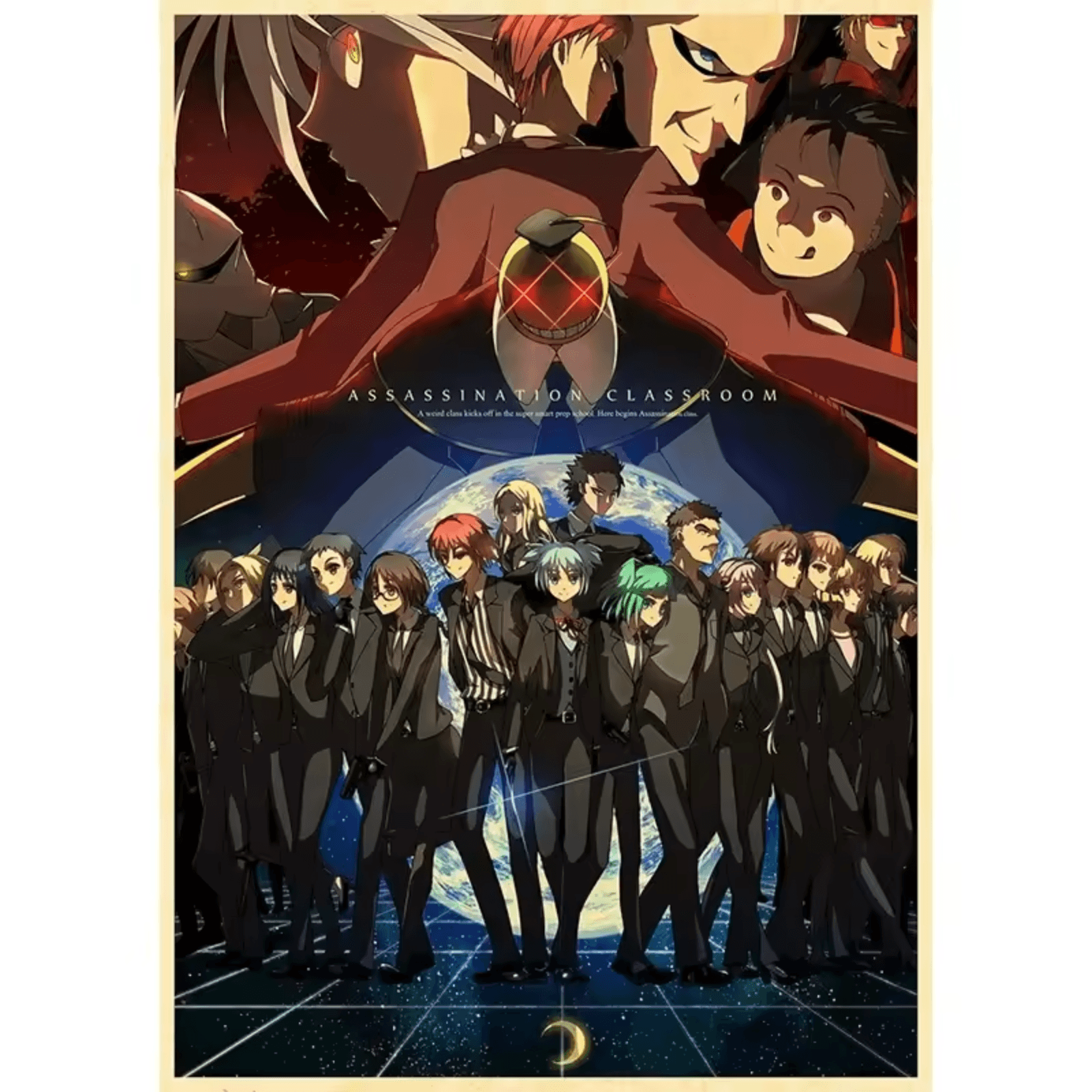Anime Assassination Classroom Character Painting Poster Wall Art