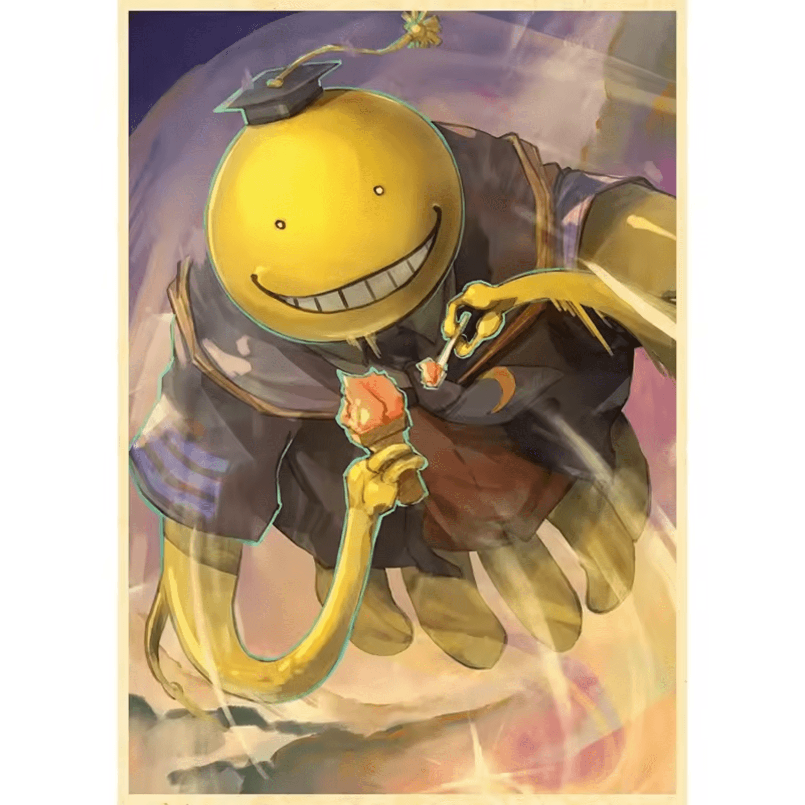 Anime Assassination Classroom Koro-Sensei Canvas Poster Wall Art