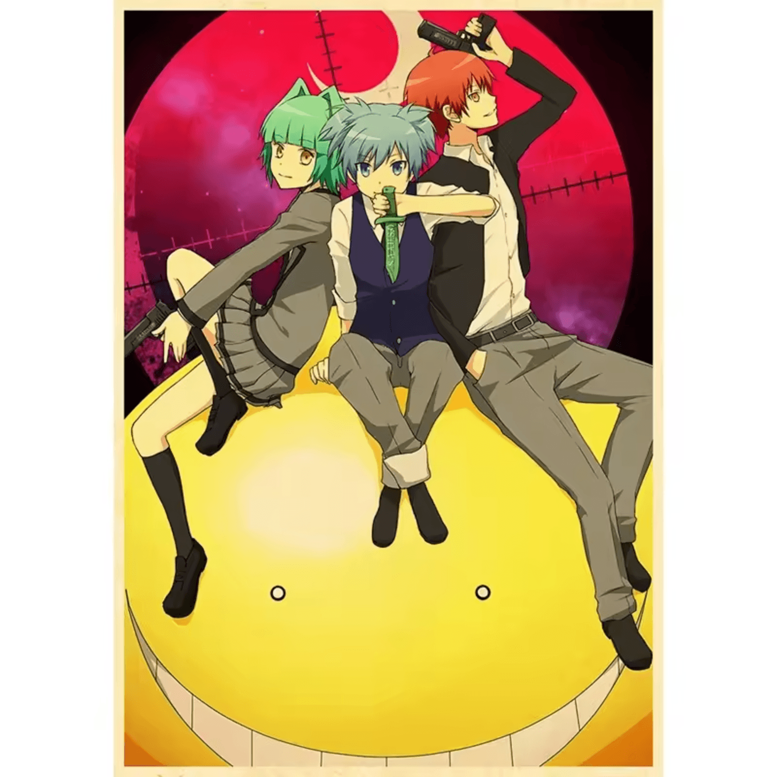 Assassination Classroom Anime Character Painting Wall Art