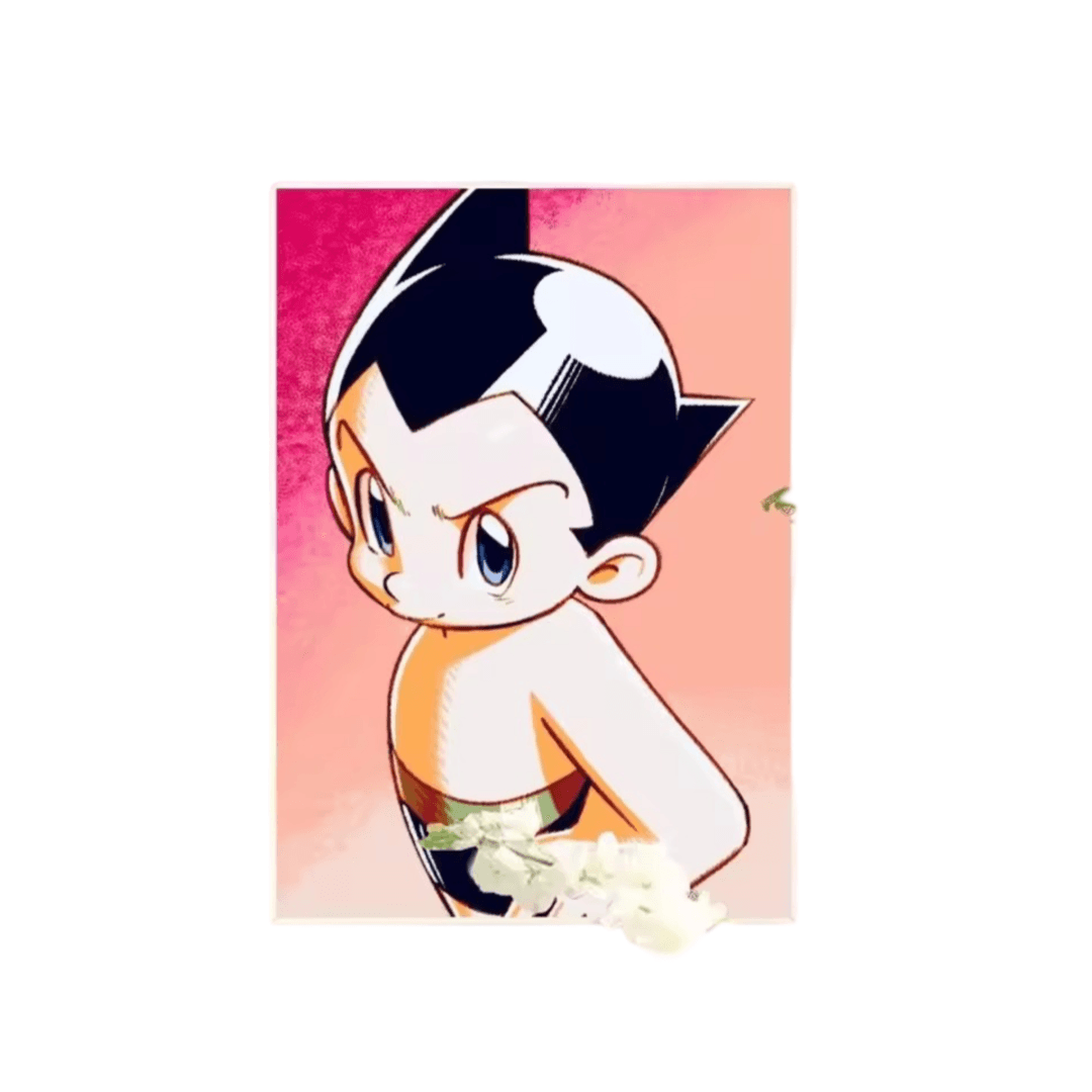 Astro Boy Anime Painting Paper Poster Wall Art