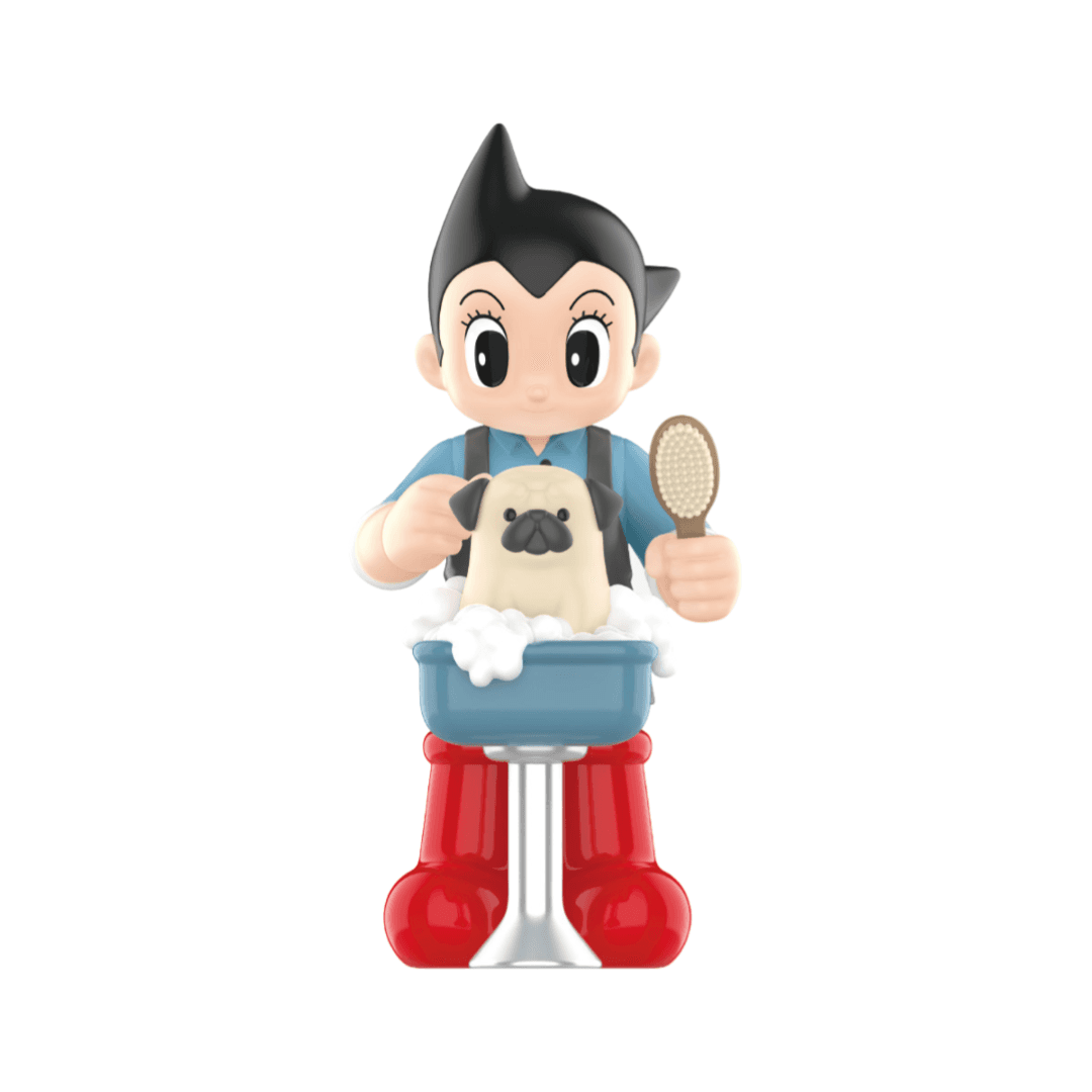 Anime Astro Boy Diverse Life Series Pet Groomer Action Figure Toy