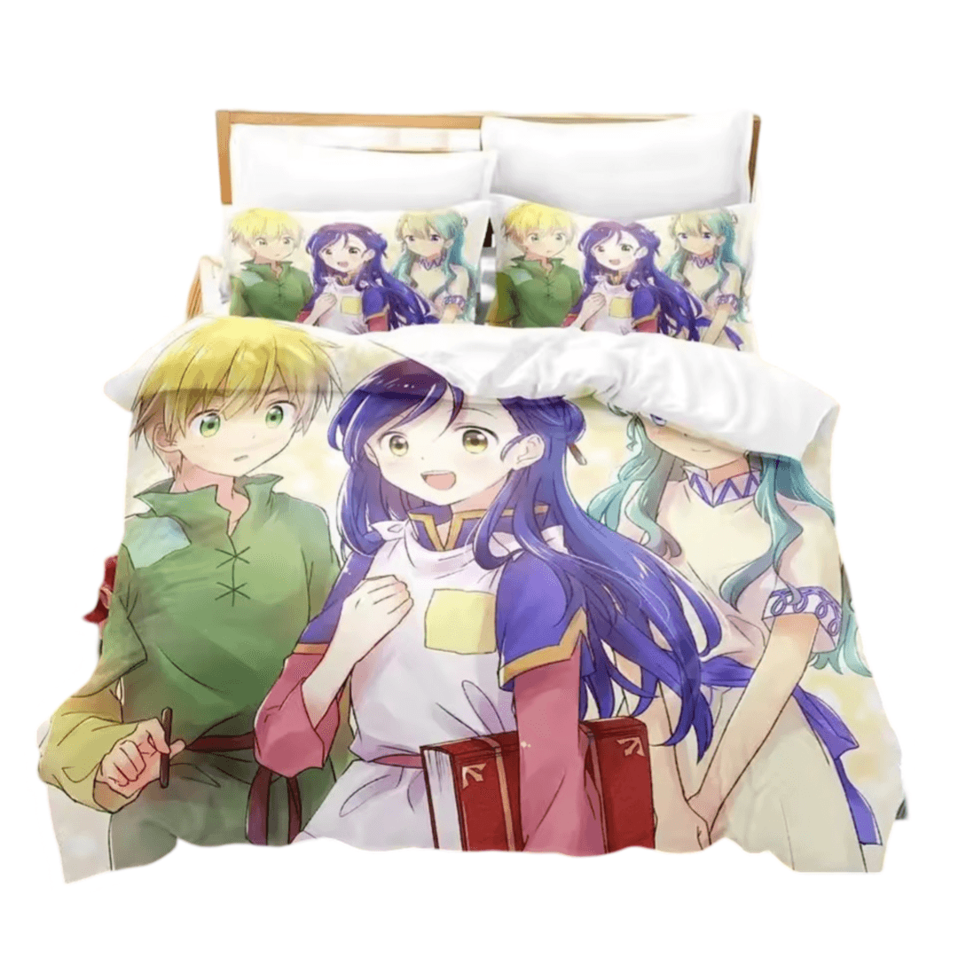 Anime Ascendance Of A Bookworm Myne With Friends Bedding Set