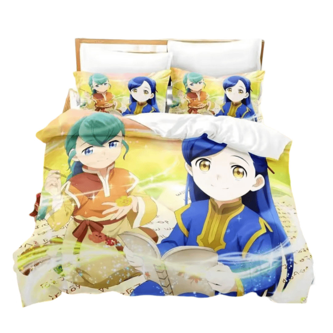 Anime Ascendance Of A Bookworm Myne And Tuuli Bedding Set