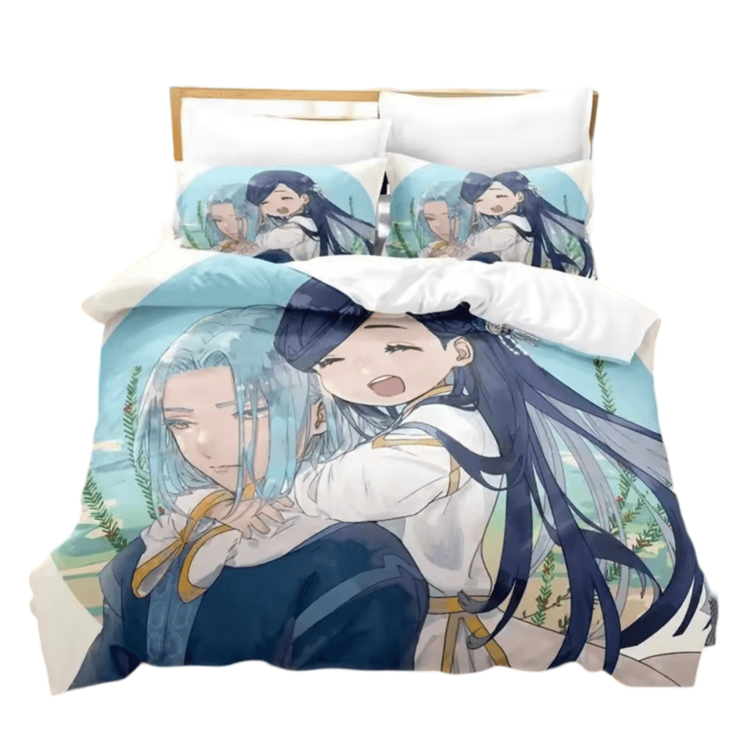 Anime Ascendance Of A Bookworm Myne And Ferdinand 3D Printed Bedding Set