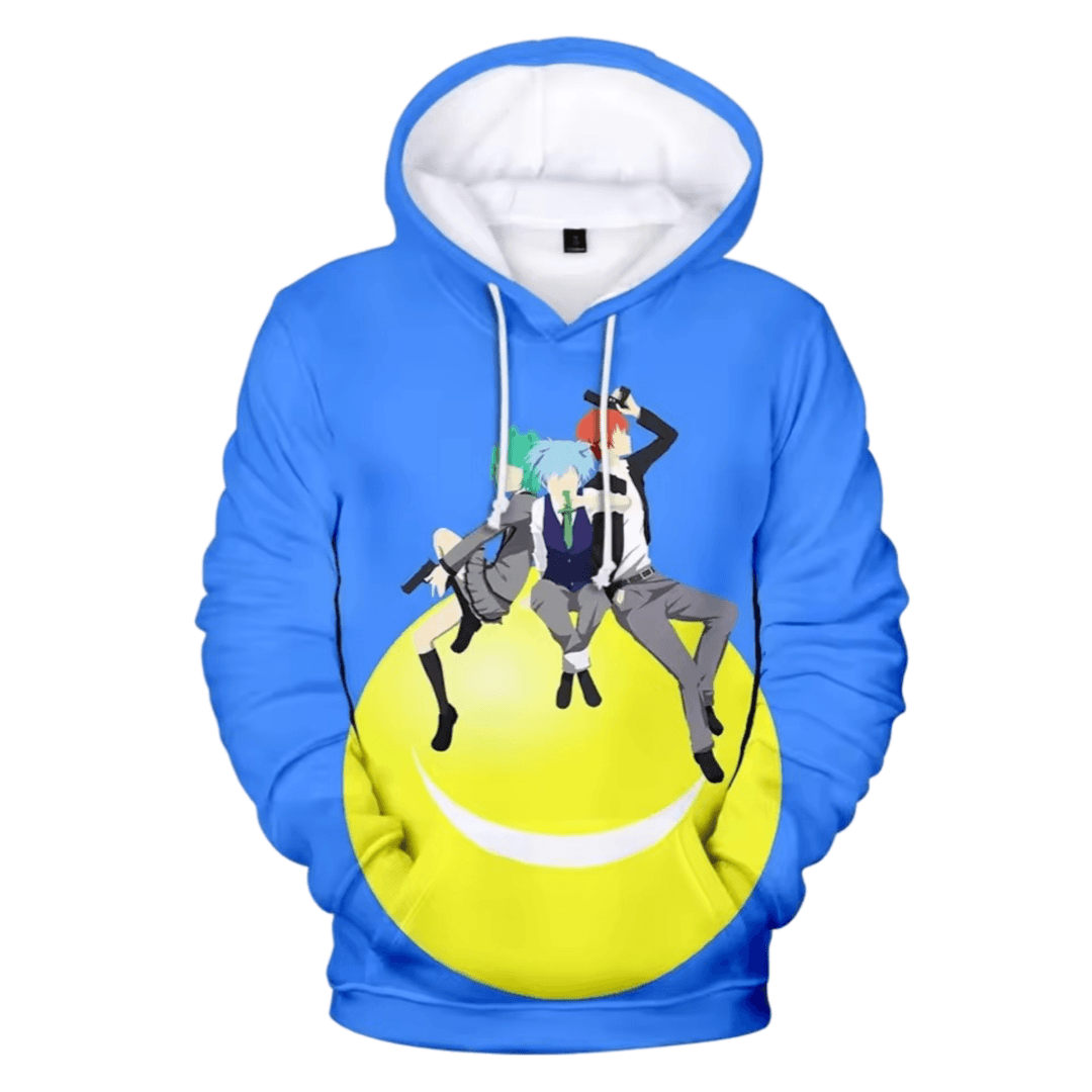 Anime Assassination Classroom Karma Akabane And Nagisa Shiota With Kaede Kayano Hoodie