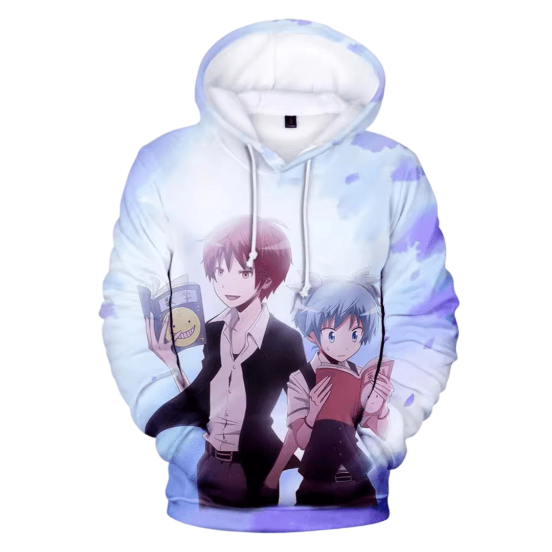 Anime Assassination Classroom Karma Akabane And Nagisa Shiota Hoodie