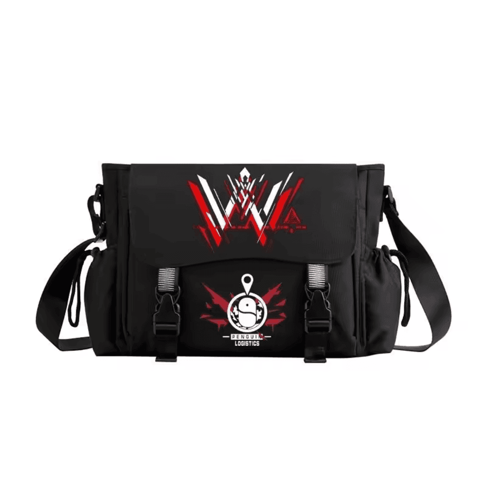 Anime Arknights Penguin Logistics Crossbody Bag