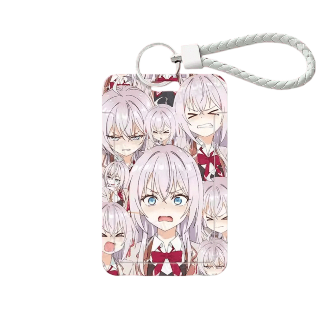 Anime Alya Sometimes Hides Her Feelings In Russian Alisa Mikhailovna Kujou Acrylic Ferrule Meal Card