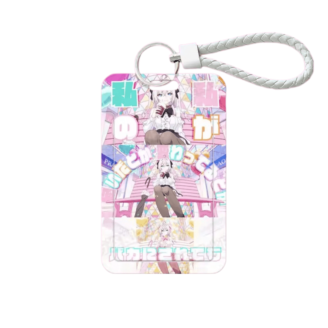 Alya Sometimes Hides Her Feelings In Russian Alisa Mikhailovna Kujou Anime Acrylic Ferrule Meal Card