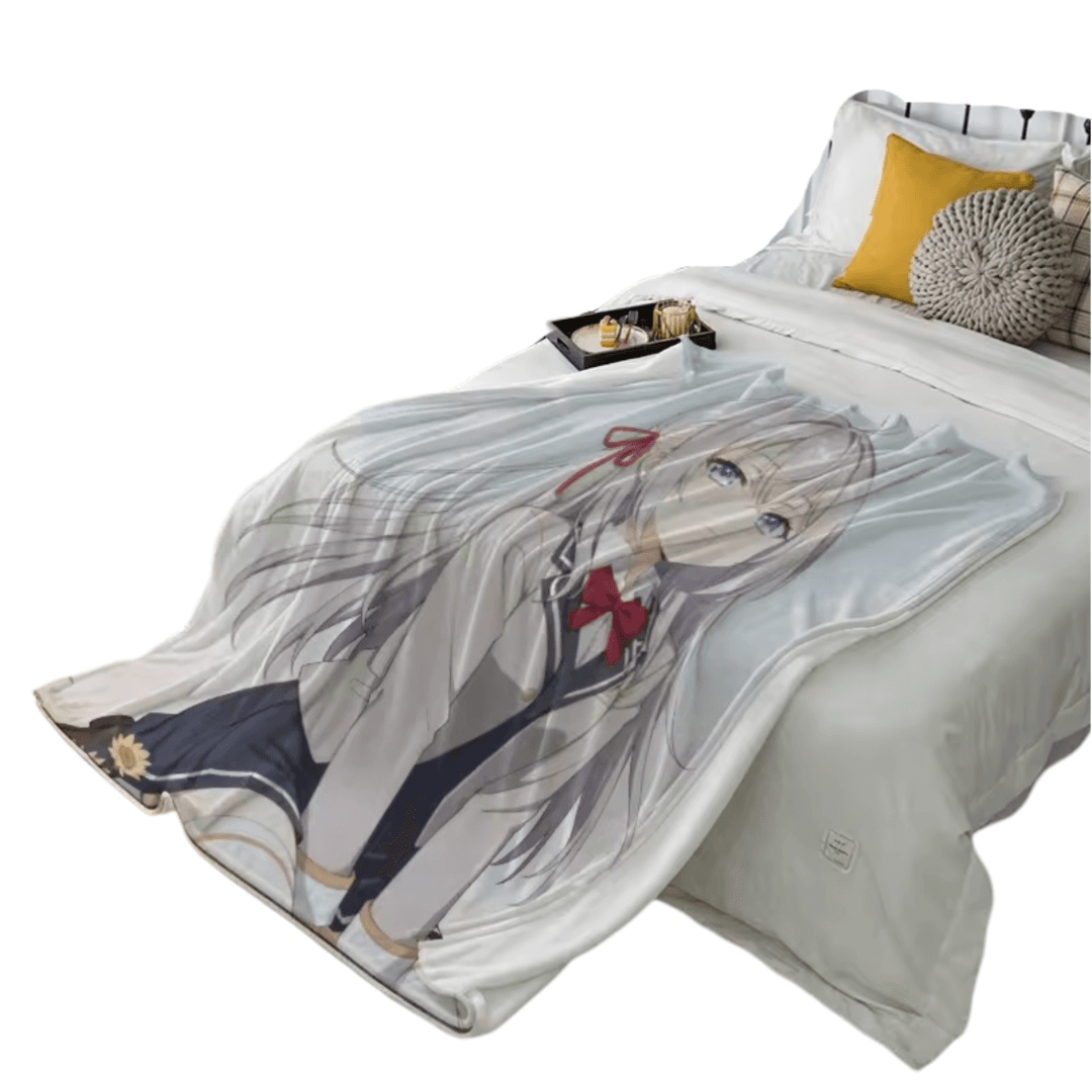 Alya Sometimes Hides Her Feelings In Russian Alisa Mikhailovna Kujou Anime Flannel Blanket