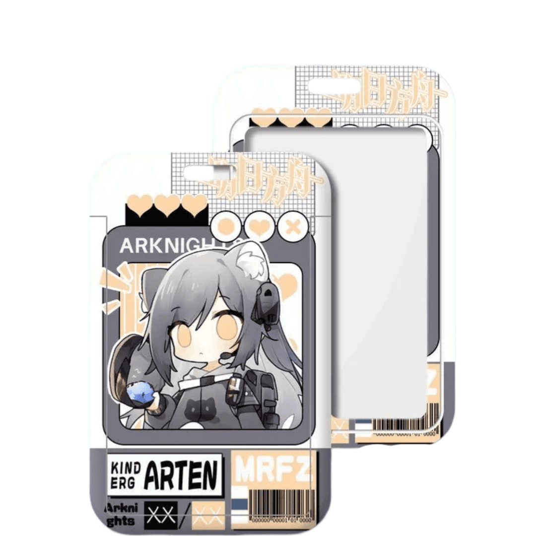 Anime Arknights Schwarz Card Holder