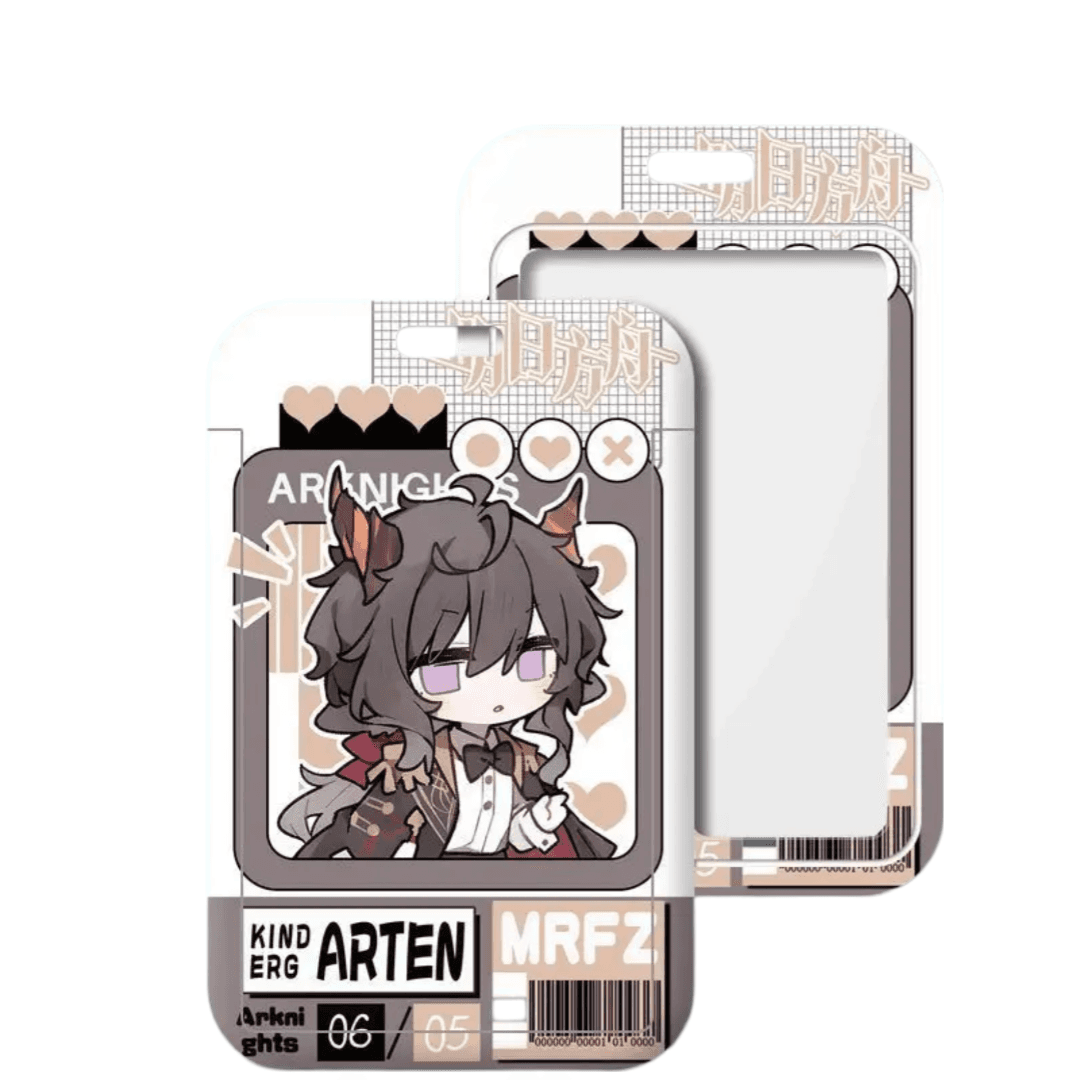 Anime Arknights Ebenholz Card Holder