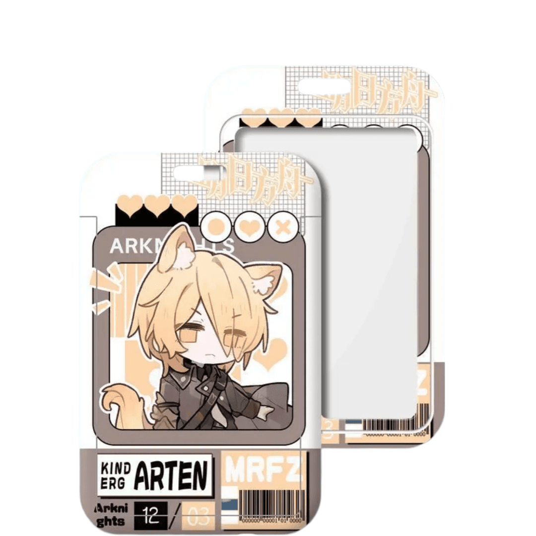 Anime Arknights Młynar Card Holder