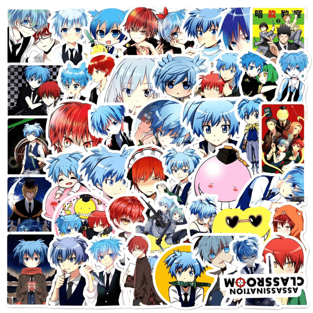 50Pcs Anime Assassination Classroom Graffiti Stickers