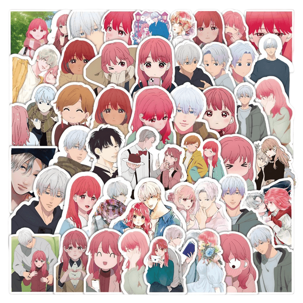 10Pcs Anime A Sign Of Affection Stickers