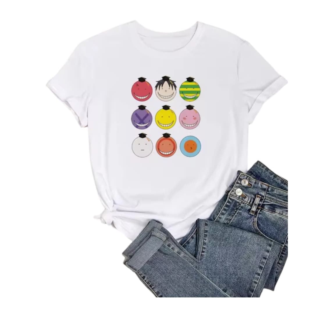 Assassination Classroom Koro-Sensei Forms Anime T-Shirt
