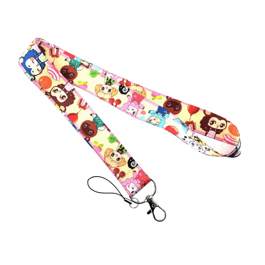 Anime Animal Crossing Neck Lanyard ID Card Holder Rope