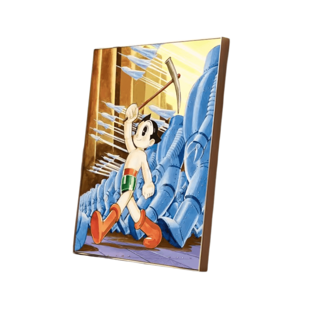 Astro Boy Anime Whitepaper Printed Painting Wall Art