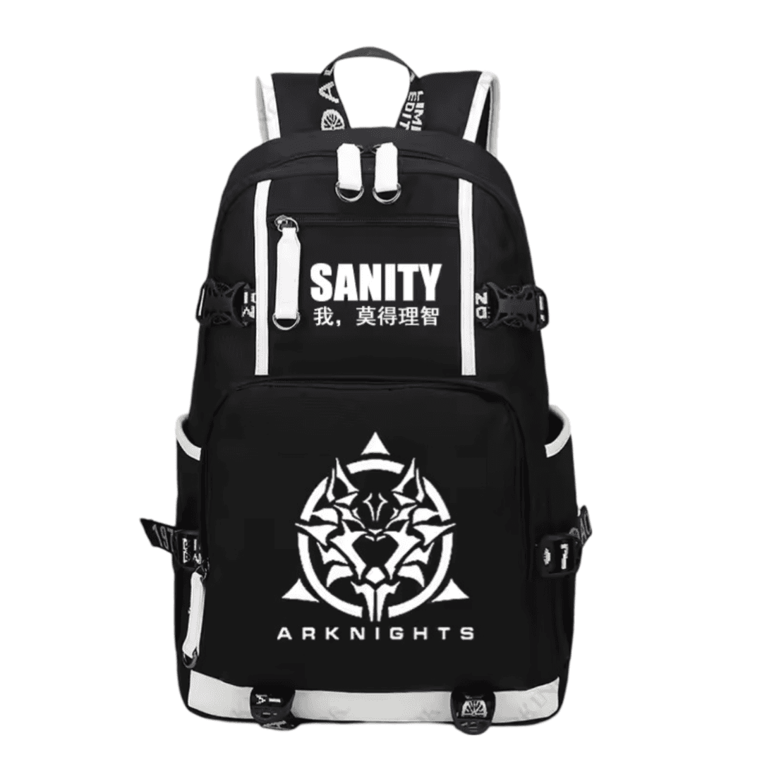 Anime Arknights Texas Black Backpack