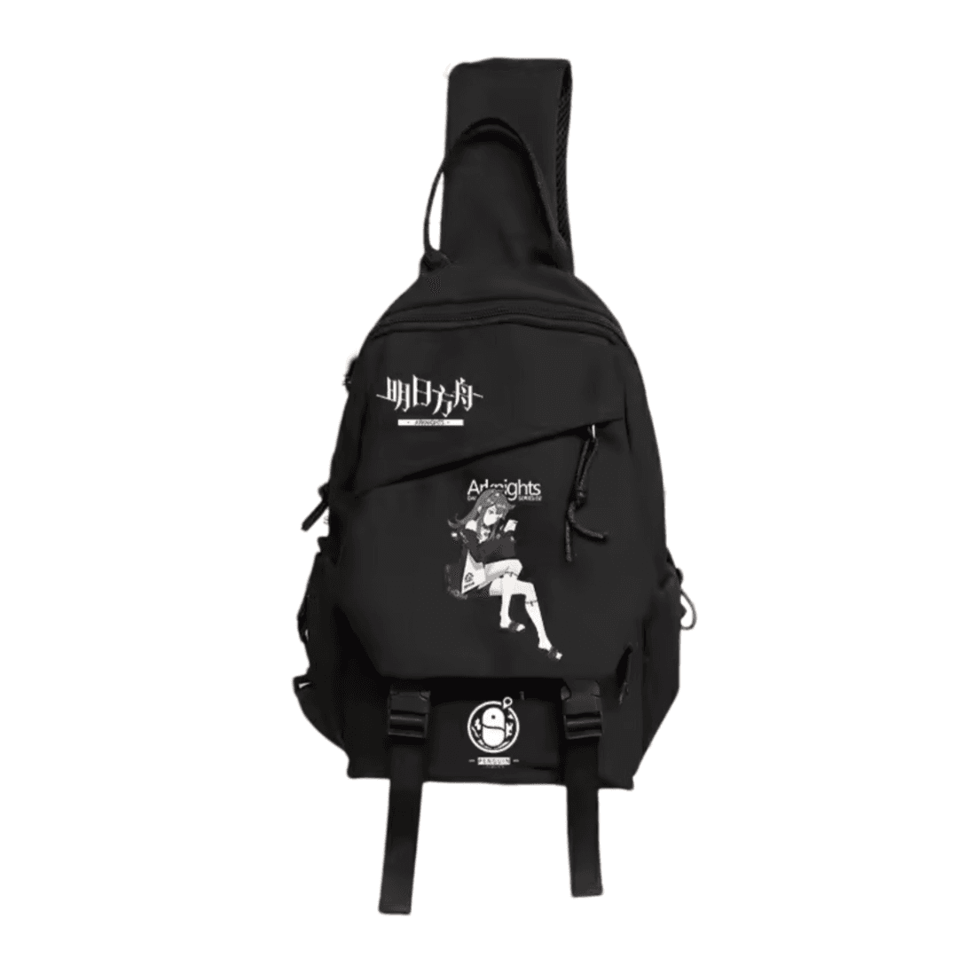 Arknights Anime Amiya Canvas Schoolbag
