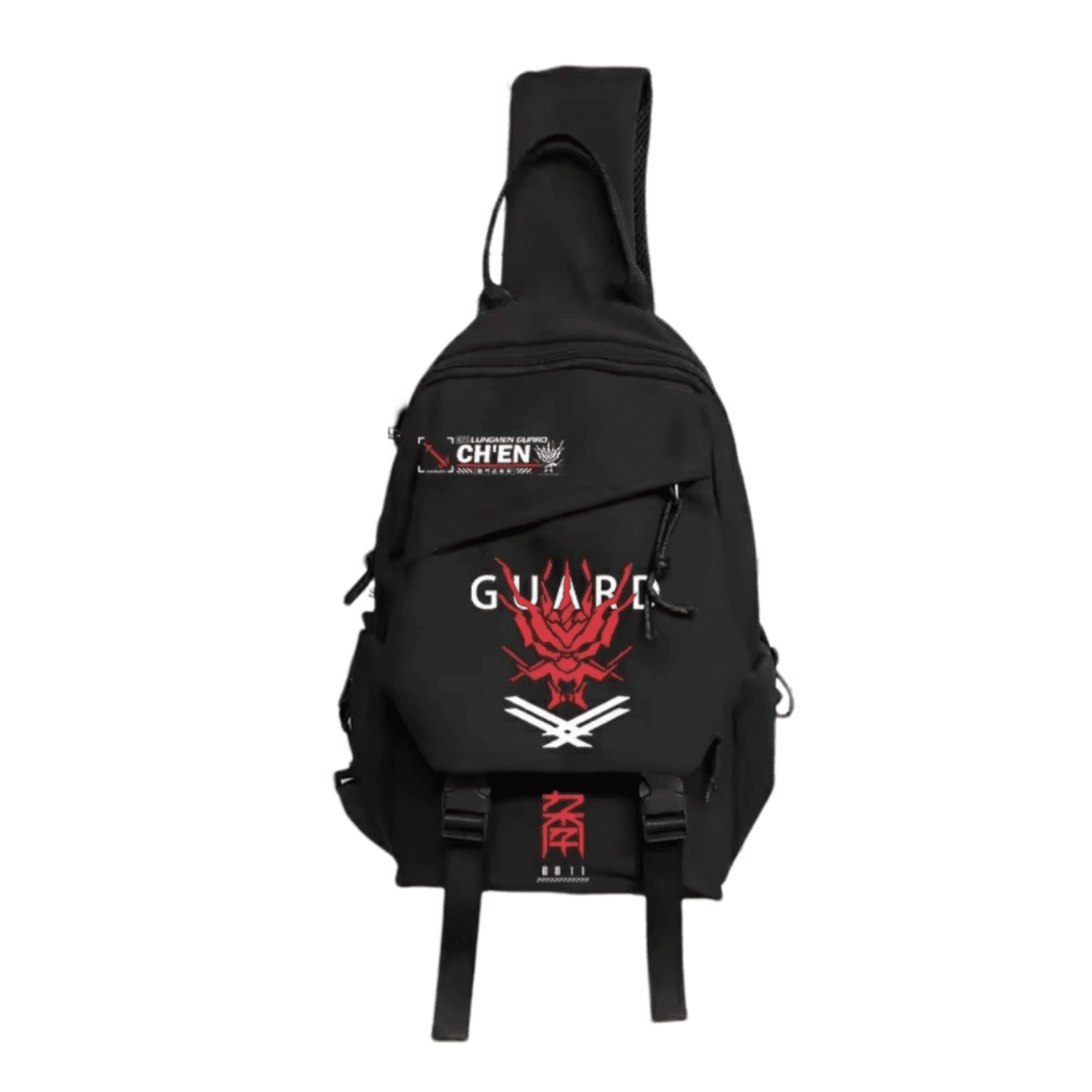 Anime Arknights Lungmen Guard Schoolbag
