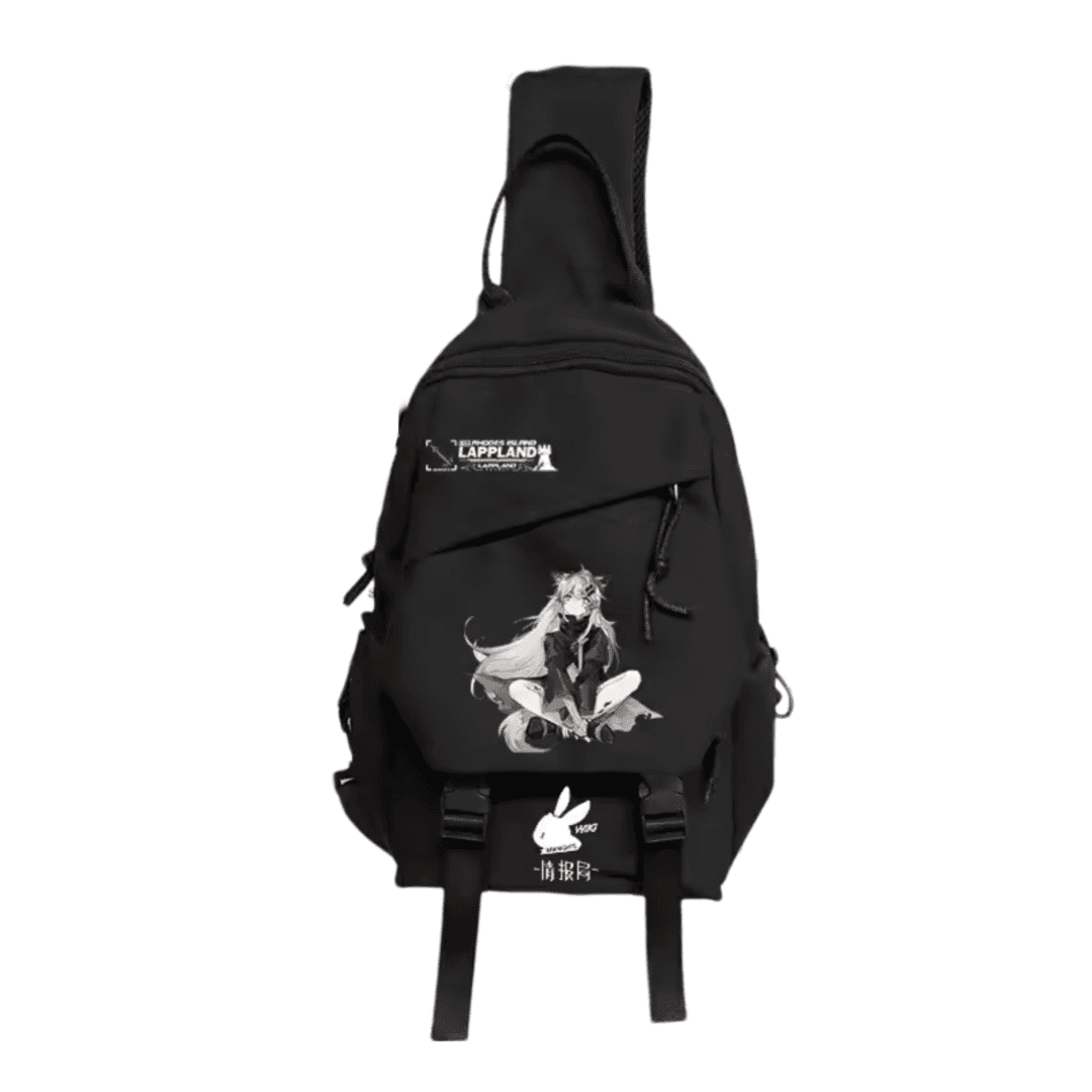 Anime Arknights Lappland Student Schoolbag