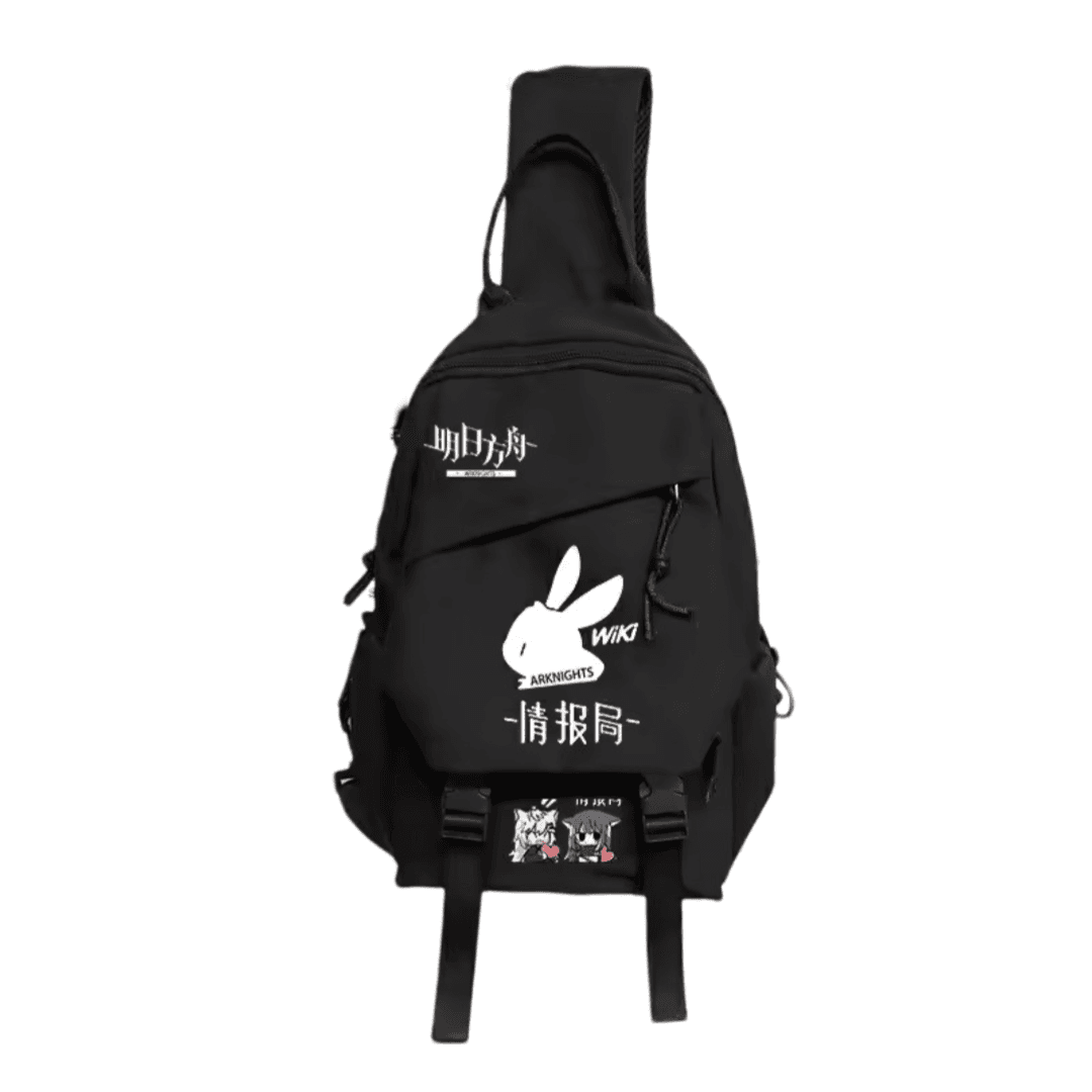 Anime Arknights Lappland And Texas Schoolbag