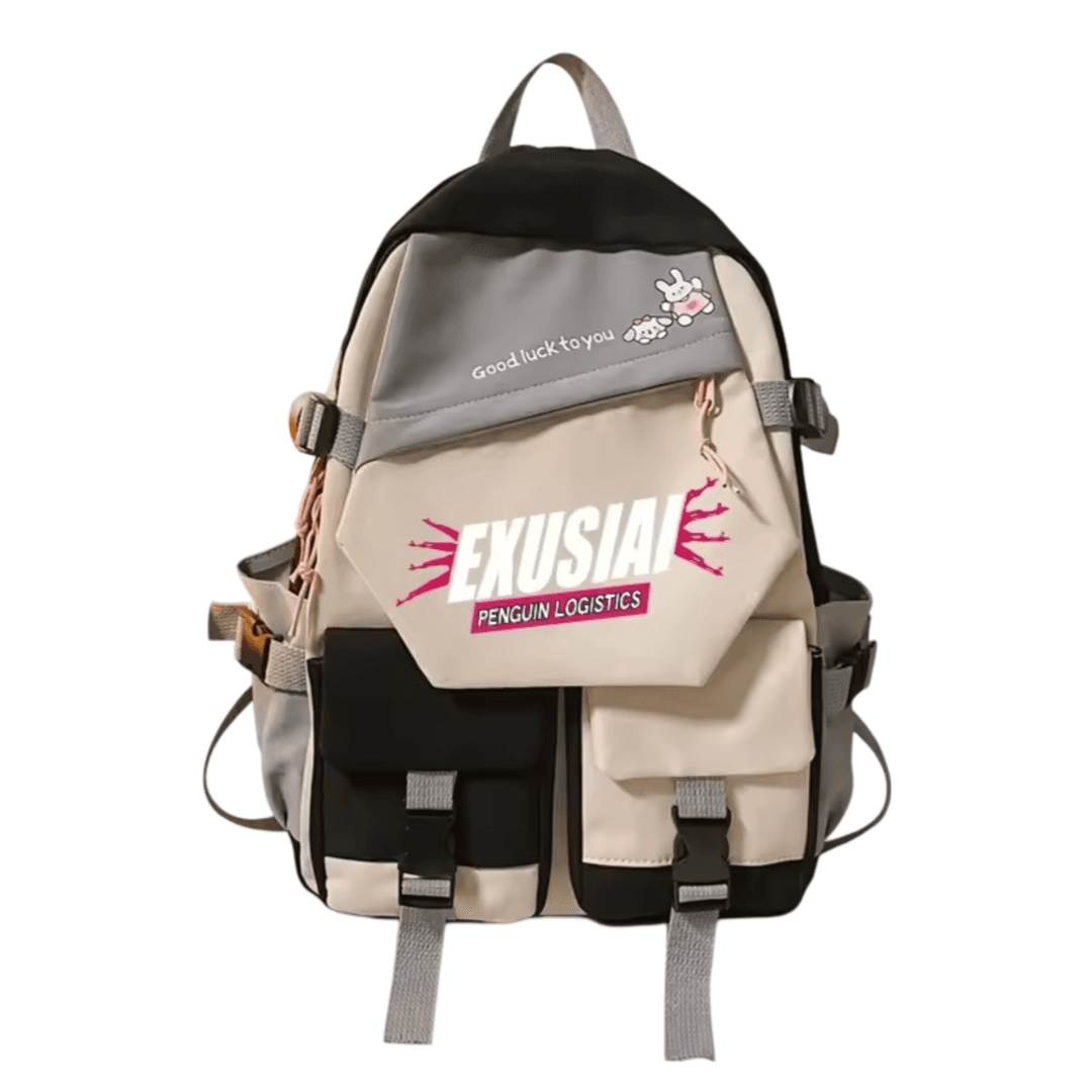 Arknights Anime Exusiai Penguin Logistics Student Backpack