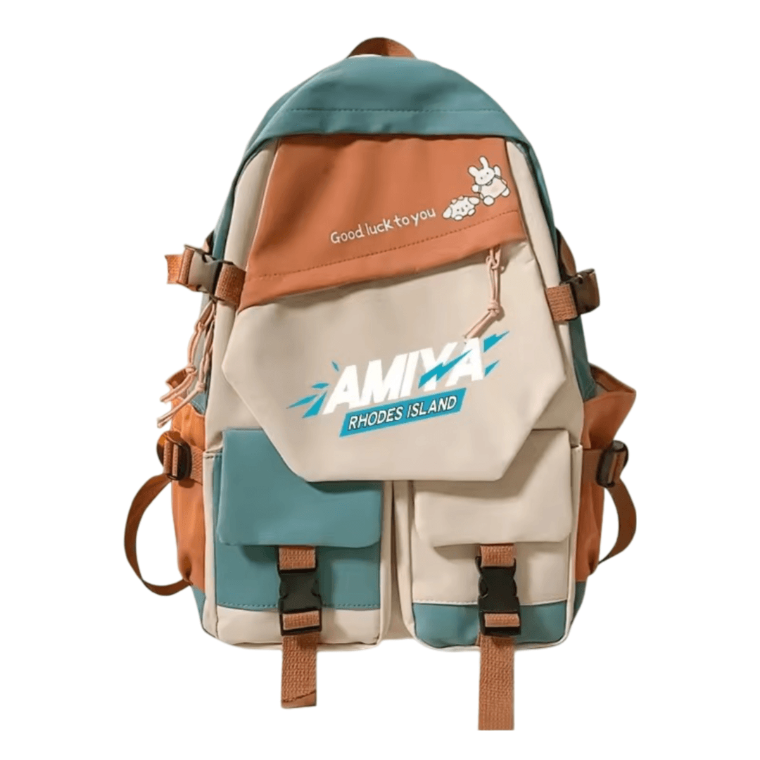 Anime Arknights Amiya Rhodes Island Backpack