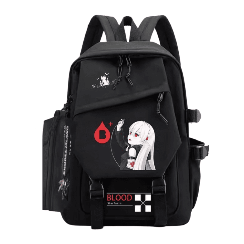 Anime Arknights Warfarin Backpack