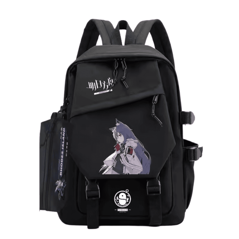 Anime Arknights Texas School Bag