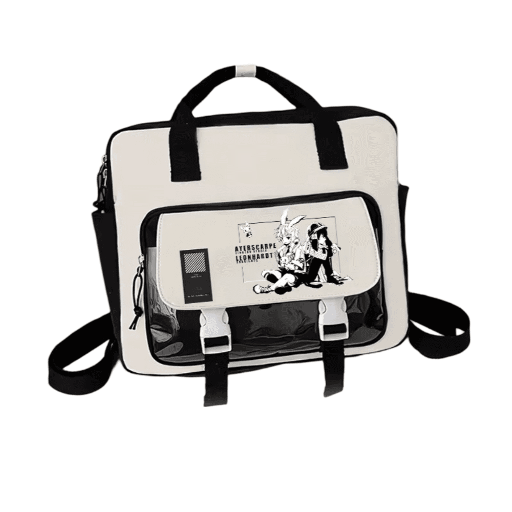 Anime Arknights Leonhardt And Ayerscarpe Shoulder Bag