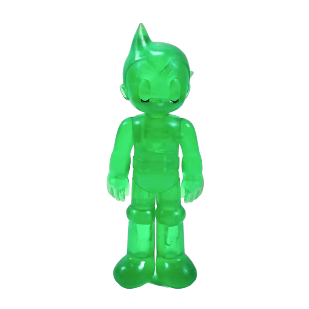 Astro Boy Anime Standing Eye Closing Green Action Figure Toy