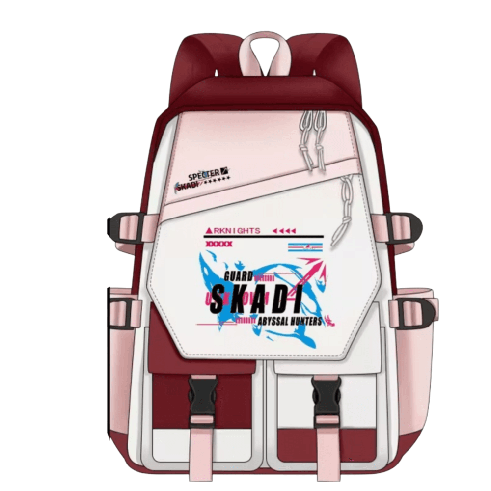 Anime Arknights Skadi School Bag
