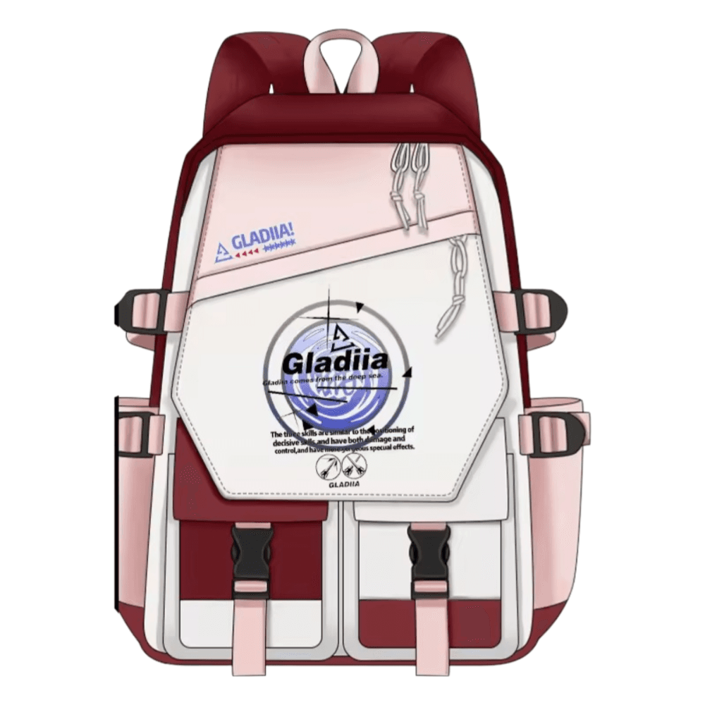 Anime Arknights Gladiia School Bag