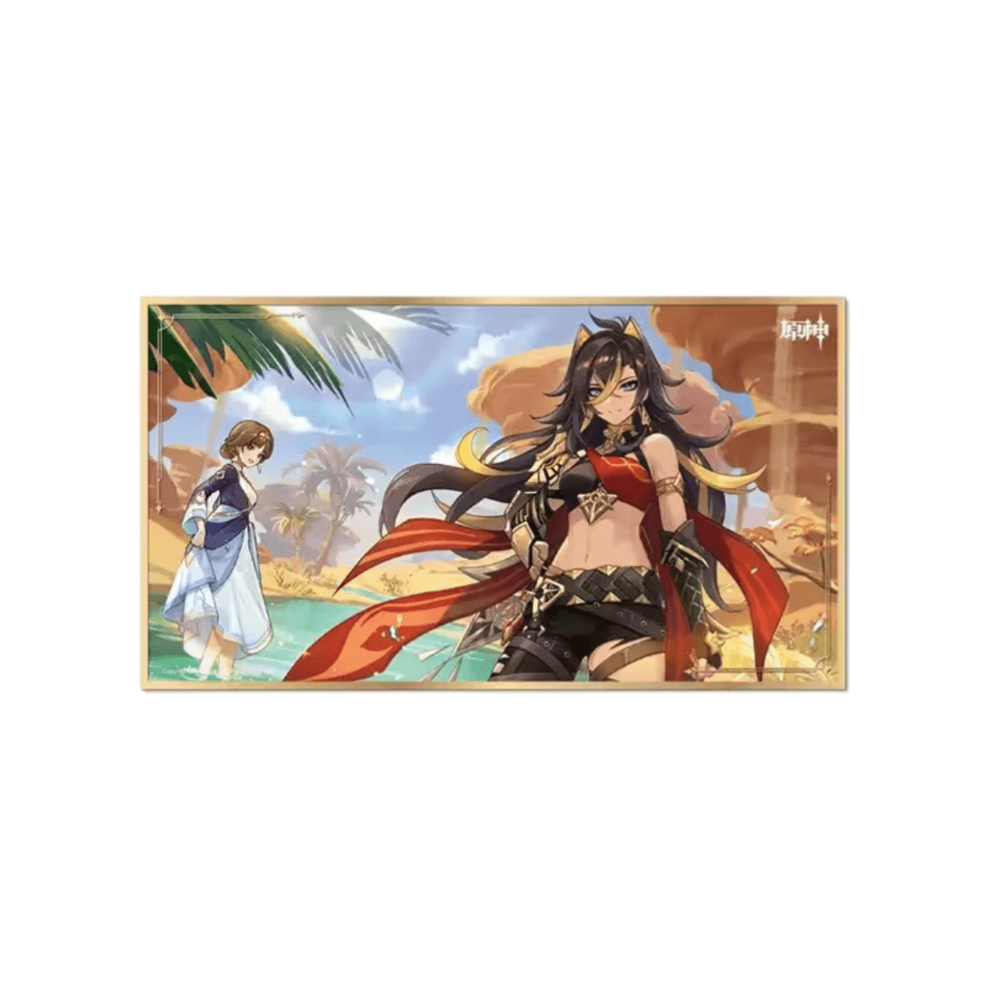 Anime Genshin Impact Dehya Colored Paper