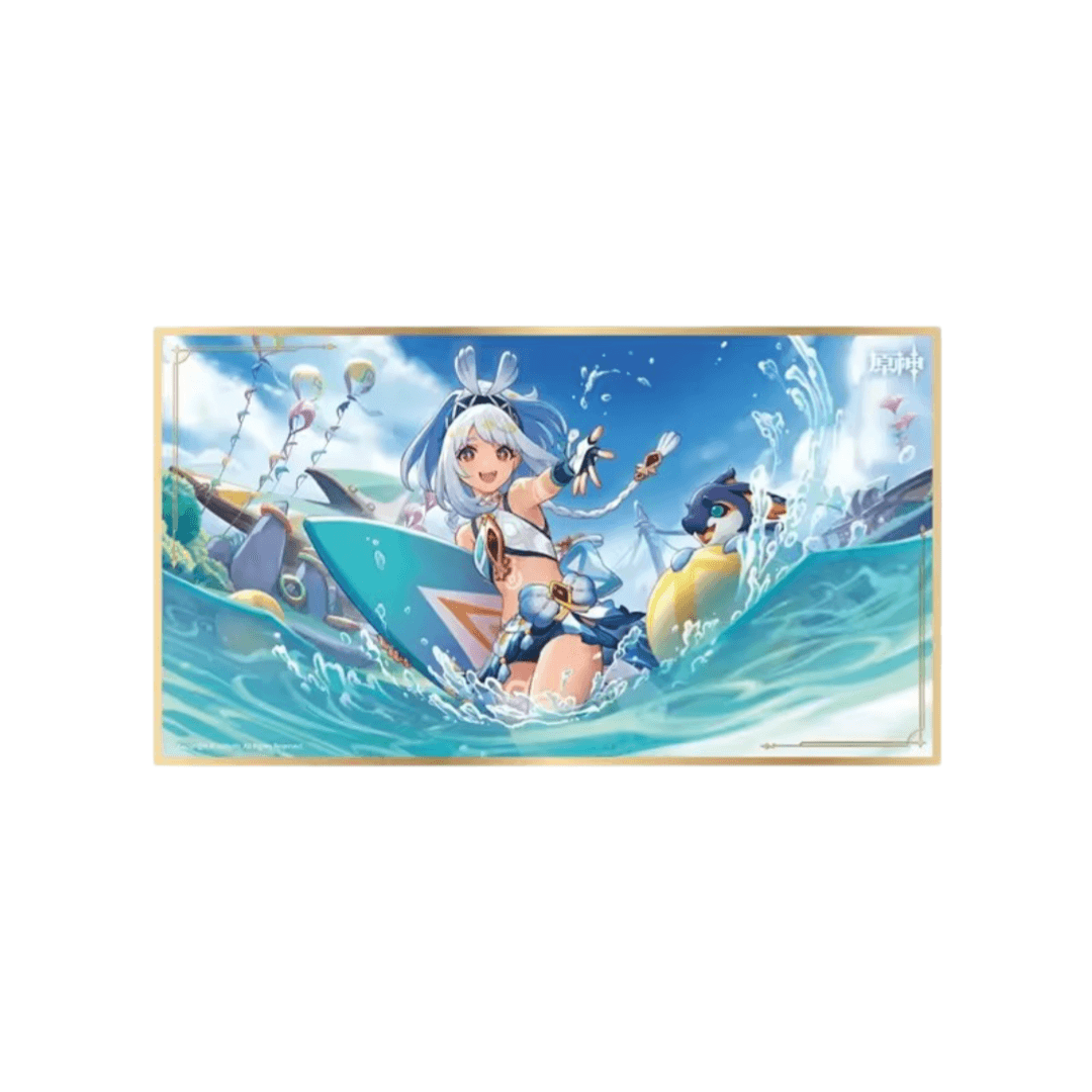 Anime Genshin Impact Mualani Colored Paper
