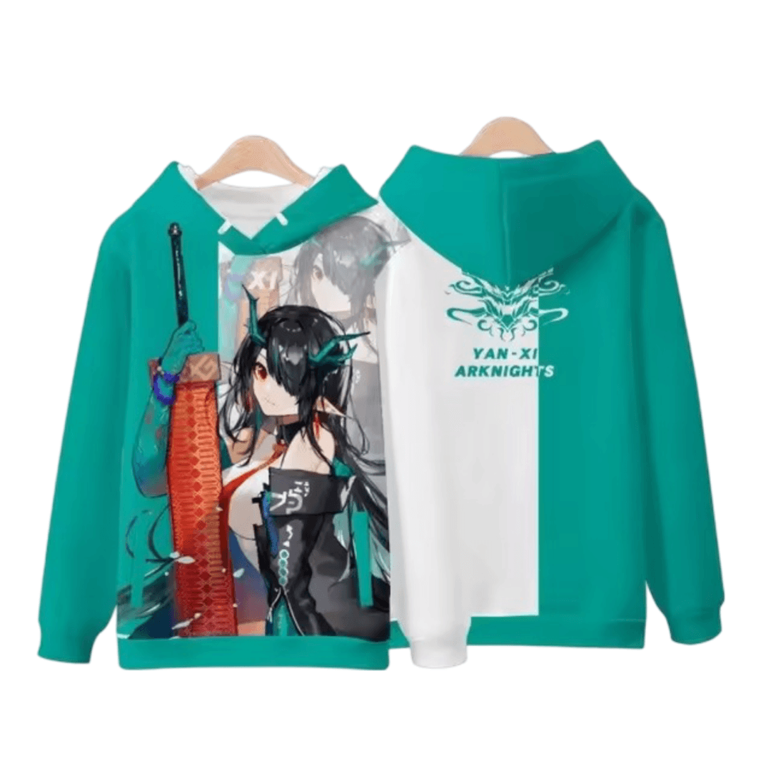 Anime Arknights Dusk Long Sleeve Hoodie