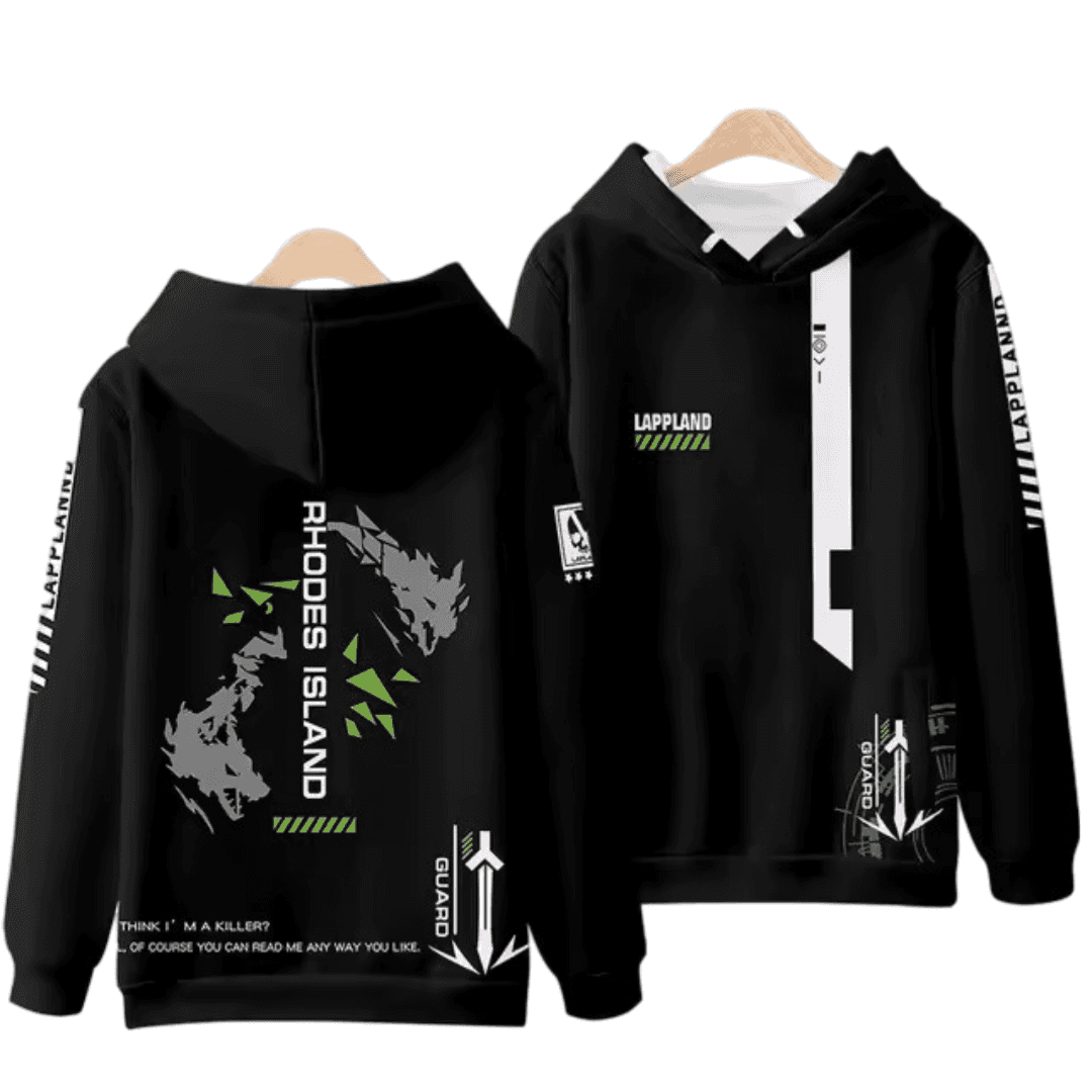Anime Arknights Rhodes Island Lappland Hoodie